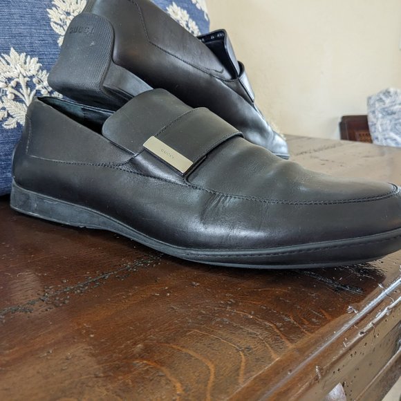 Men\'s Gucci Black Leather Loafers main image 4